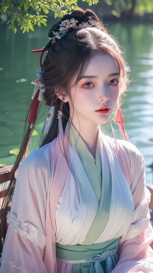 湿润的花蕊粘上花蜜